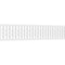 Ekena Millwork Bridgeport Architectural Grade PVC Running Trim, 8"H x 5/8"P x 48"L RUNP08X0625X48BRD - alternate 1
